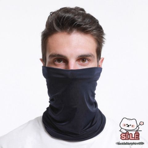 Khẩu Trang Đầu Lâu Thời Trang Đen - Khăn Đa Năng Chống Nắng và Bụi, Phụ Kiện Du Lịch của Giới Trẻ Năng Động