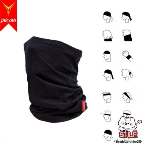 Khăn Đa Năng JARVAN 1 - Vải Co Dãn Mềm Mại, Thoáng Khí, Bảo Vệ Nắng Bụi Khi Đi Phượt, Thể Thao, Dã Ngoại