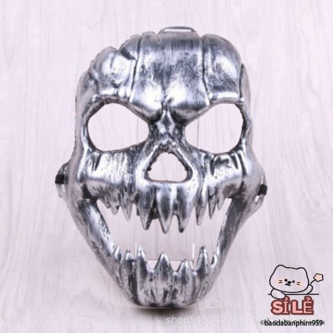Mặt Nạ Kinh Dị Halloween Hình Đầu Lâu - Phụ Kiện Xương Đáng Sợ Cho Nam, Hoàn Hảo Cho Tiệc Hóa Trang và lễ Hội