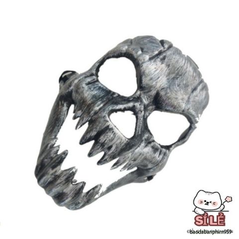 Mặt Nạ Kinh Dị Halloween Hình Đầu Lâu - Phụ Kiện Xương Đáng Sợ Cho Nam, Hoàn Hảo Cho Tiệc Hóa Trang và lễ Hội