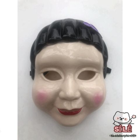 Mặt Nạ Trò Chơi Con Mực - Phụ Kiện Halloween & Hóa Trang Trung Thu Độc Đáo Cho Mọi Dịp Lễ Hội