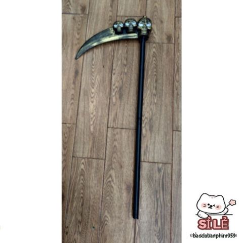 Lưỡi Hái Nhựa Thần Chết - Phụ Kiện Halloween Hoàn Hảo Cho Trang Phục Hóa Trang, Sự Kiện Cosplay, Tiệc Tùng