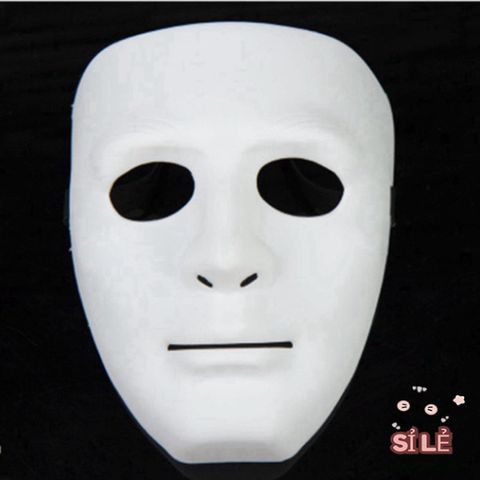 Mặt Nạ Dạ Hội Màu Trắng Hip Hop Jabbawockeez - Phụ Kiện Hóa Trang Độc Đáo cho Halloween và Các Sự Kiện Nghệ Thuật
