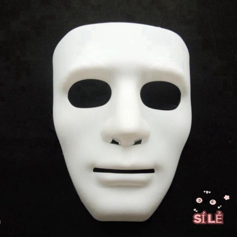 Mặt Nạ Dạ Hội Màu Trắng Hip Hop Jabbawockeez - Phụ Kiện Hóa Trang Độc Đáo cho Halloween và Các Sự Kiện Nghệ Thuật