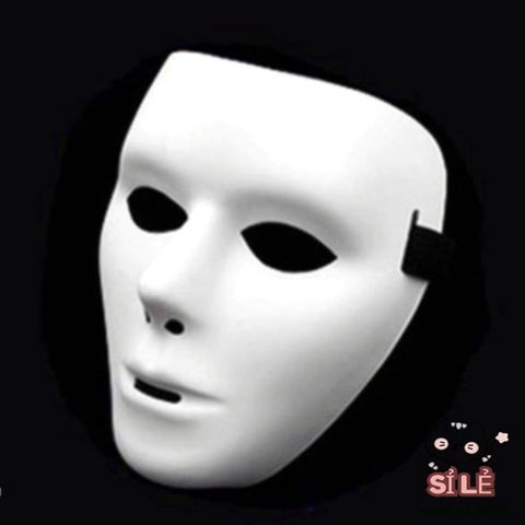 Mặt Nạ Dạ Hội Màu Trắng Jabbawockeez Phong Cách Hip Hop - Phụ Kiện Hóa Trang Độc Đáo Cho Tiệc Halloween và Sự Kiện Ấn Tượng