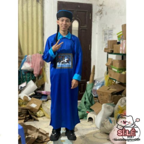 Bộ Trang Phục Halloween Độc Đáo - Cương Thi, Thầy Pháp Sư, Diêm Vương và Hắc Bạch Vô Thường - Thời Trang Hóa Trang Đẹp mắt cho Bữa Tiệc