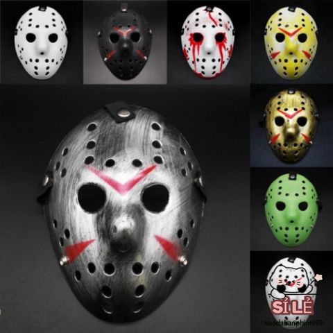 Mặt Nạ Hóa Trang Jason Kinh Dị 2024 - Phụ Kiện Halloween Độc Đáo, Lý Tưởng Cho Tiệc Hóa Trang và Sự Kiện Ma Quái