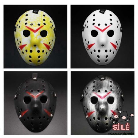 Mặt Nạ Hóa Trang Jason Kinh Dị 2024 - Phụ Kiện Halloween Độc Đáo, Lý Tưởng Cho Tiệc Hóa Trang và Sự Kiện Ma Quái