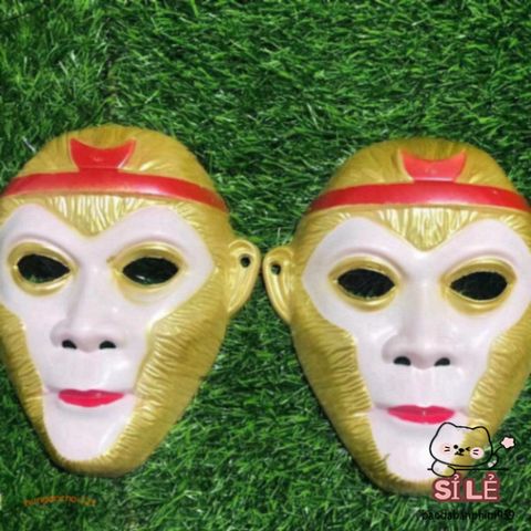 Mặt Nạ Hóa Trang Tôn Ngộ Không - Phụ Kiện Cosplay Tây Du Ký Thú Vị, Biểu Tượng Văn Hóa Trung Hoa, Món Quà Độc Đáo Cho Người Yêu Thích Tiểu Thuyết