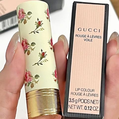 Son Lì Gucci Rouge à Lèvres Voile 505 Janet Rust - Màu Đỏ Gạch Sang Trọng Chất Lượng Cao Cho Đôi Môi Quyến Rũ