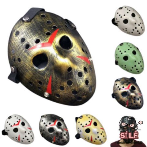 Mặt Nạ Cosplay Halloween Jason Vs Freddy - Phụ Kiện Độc Đáo Cho Tiệc Hóa Trang Kinh Dị, Chất Liệu PVC Bền Bỉ, Thoải Mái Sử Dụng