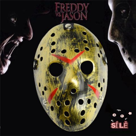 Mặt Nạ Halloween Jason Đáng Sợ - Đạo Cụ Tiệc Tùng Độc Đáo, Phụ Kiện Cosplay Hóa Trang Mới Lạ, Nhiều Màu Sắc Thời Trang