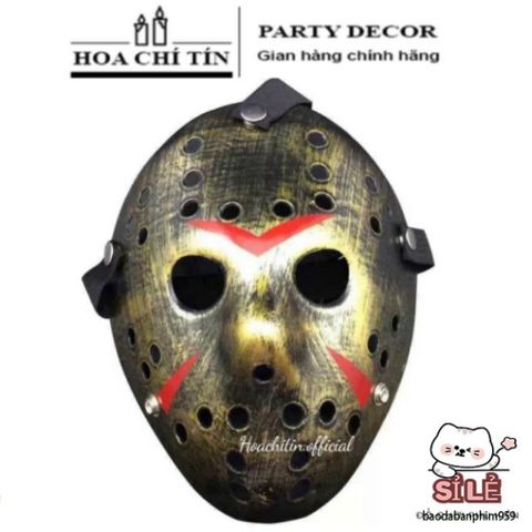 Mặt Nạ Jason Voorhees Halloween - Phụ Kiện Hóa Trang Kinh Dị Cho Tiệc Hóa Trang Đầy Ma Mị và Ấn Tượng