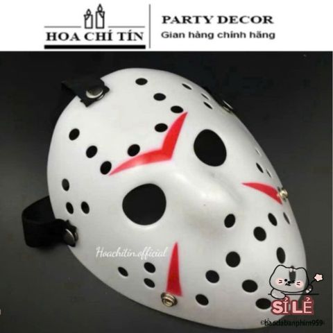 Mặt Nạ Jason Voorhees Halloween - Phụ Kiện Hóa Trang Kinh Dị Cho Tiệc Hóa Trang Đầy Ma Mị và Ấn Tượng