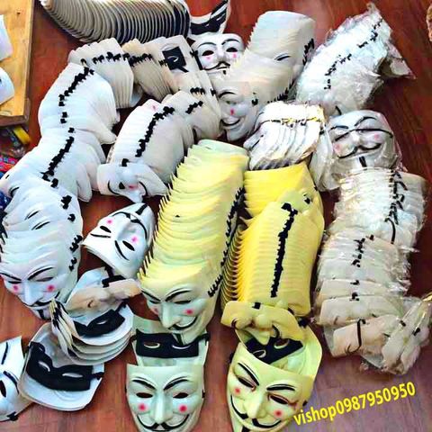 Mặt Nạ Hacker Anonymous Guy Fawkes - Phụ Kiện Thời Trang Độc Đáo, Thể Hiện Cá Tính và Đam Mê Fandom