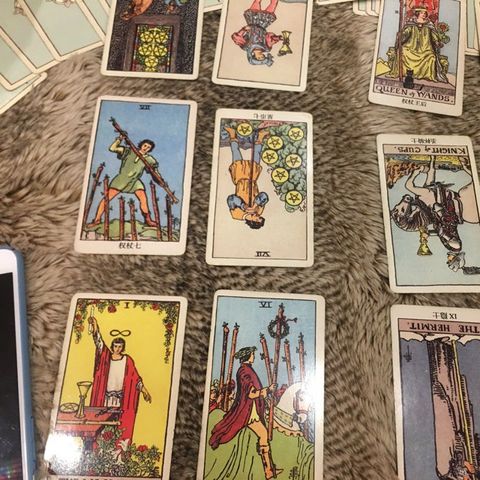 Bộ bài Tarot Smith Waite Centennial - Handmade, Bilingual Trung-Anh, Hộp Nhỏ, Giấy Dày, Quà Tặng Độc Đáo cho Tín Đồ Tarot