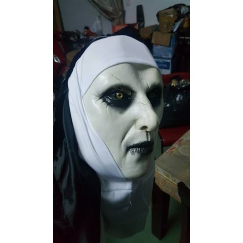 Mặt Nạ Kinh Dị VALAK Cao Su - Mặt Nạ Halloween Sợ Hãi, Phụ Kiện Thời Trang Độc Đáo cho Fan Phim Kinh Dị