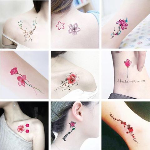 Combo 30 Tấm Xăm Dán Tatoo Thời Trang - Hình Xăm Dễ Dàng Sử Dụng, Không Gây Đau, Nhiều Mẫu Đẹp Cho Phong Cách Cá Nhân