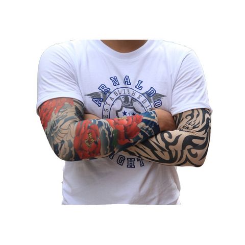 Găng Tay Chống Nắng Hình Xăm Tattoo Nam Nữ - Phụ Kiện Thể Thao Cực Chất, Họa Tiết Độc Đáo, Giao Mẫu Ngẫu Nhiên