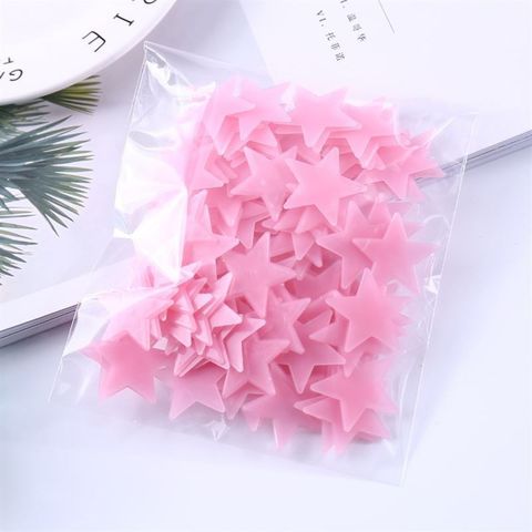 Combo 100 Gói Ngôi Sao Dạ Quang Phát Sáng + 10 Đôi Dây Buộc Giày Màu Trắng Trang Trí Phòng Ngủ Lung Linh, An Toàn