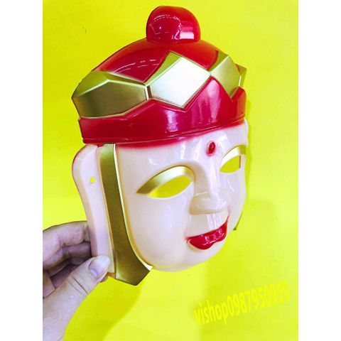 Mặt Nạ Nhựa Phật Tổ Như Lai - Phụ Kiện Hóa Trang Đẹp, Chất Lượng Cao, Phù Hợp Với Nhiều Lứa Tuổi