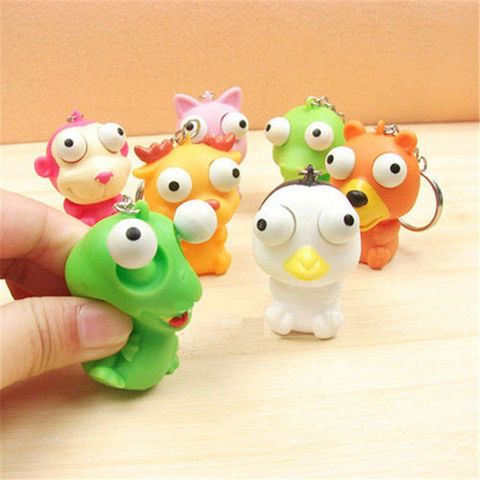 Móc Khóa Bóp Lòi Con Mắt Ngộ Nghĩnh - Phụ Kiện Thời Trang Dễ Thương, Quà Tặng Độc Đáo Cho Người Yêu Thích Họa Tiết Kỳ Lạ
