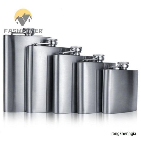Bình Đựng Rượu Du Lịch FASHYUNER - Bình Đeo Hông Thép Không Gỉ, Chống Rò Rỉ, Dễ Dàng Mang Theo Trong Những Cuộc Phiêu Lưu Ngoài Trời