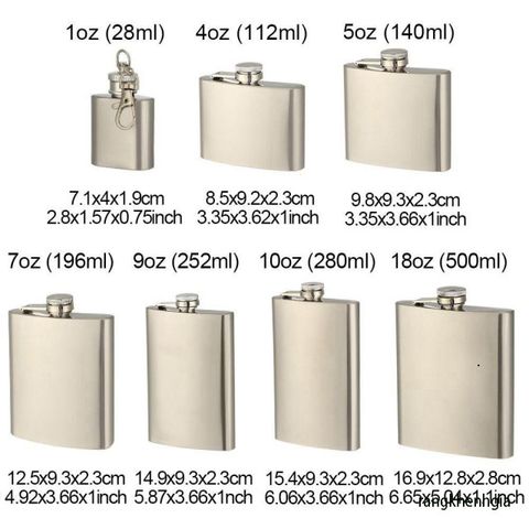 Bình Đựng Rượu Du Lịch FASHYUNER - Bình Đeo Hông Thép Không Gỉ, Chống Rò Rỉ, Dễ Dàng Mang Theo Trong Những Cuộc Phiêu Lưu Ngoài Trời