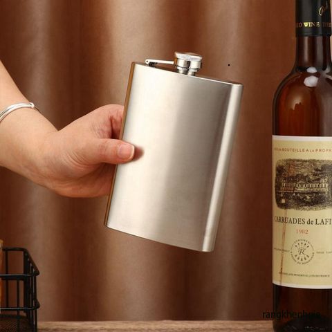 Bình Đựng Rượu Du Lịch FASHYUNER - Bình Đeo Hông Thép Không Gỉ, Chống Rò Rỉ, Dễ Dàng Mang Theo Trong Những Cuộc Phiêu Lưu Ngoài Trời