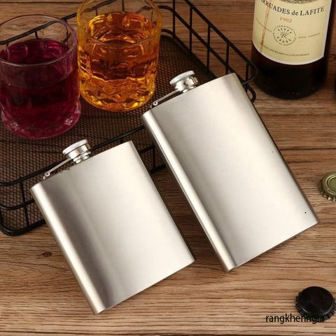 Bình Đựng Rượu Du Lịch FASHYUNER - Bình Đeo Hông Thép Không Gỉ, Chống Rò Rỉ, Dễ Dàng Mang Theo Trong Những Cuộc Phiêu Lưu Ngoài Trời