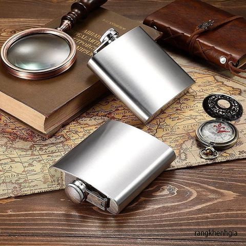 Bình Đựng Rượu Du Lịch FASHYUNER - Bình Đeo Hông Thép Không Gỉ, Chống Rò Rỉ, Dễ Dàng Mang Theo Trong Những Cuộc Phiêu Lưu Ngoài Trời