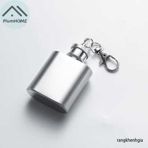 Bình Rượu Mini Inox Di Động Plumhome 4-8oz - Bình Giữ Rượu Tuyệt Vời Cho Du Lịch, Thưởng Thức Whisky, Vodka Bất Cứ Nơi Đâu