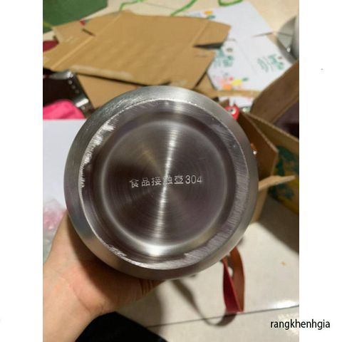 Bình Hồ Lô Inox 304 Sang Trọng 2 Lít Kèm Túi Bảo Vệ - Đồ Uống Du Lịch An Toàn, Chất Liệu Bền Bỉ