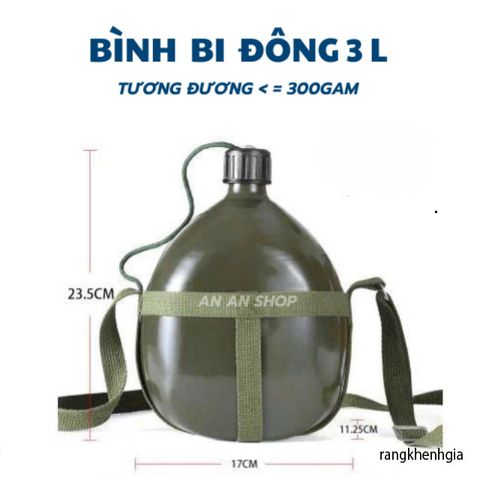 Bình Đựng Nước Nhôm Xanh Cổ Điển Siêu Nhẹ - Phụ Kiện Cắm Trại Hoàn Hảo, Dễ Dàng Mang Theo Trong Mọi Cuộc Phiêu Lưu ngoài Trời