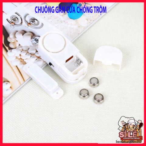 Chuông Báo Chống Trộm An Ninh Dễ Lắp Ráp - Thiết Bị Cửa Bảo Vệ An Toàn Gia Đình, Âm Thanh Cảnh Báo 105dB