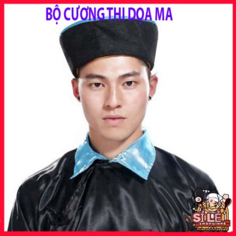 Trang Phục Halloween Hắc Bạch Vô Thường - Diêm Vương Pháp Sư cho Người Lớn, Bộ Hóa Trang Độc Đáo và Ấn Tượng
