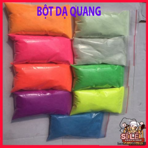 Bột Dạ Quang Phát Sáng Trong Đêm 50g/100g - Tạo Điểm Nhấn Lung Linh, Sáng Tạo Với Ánh Sáng Rực Rỡ Cực Bền, Đa Dạng Ứng Dụng
