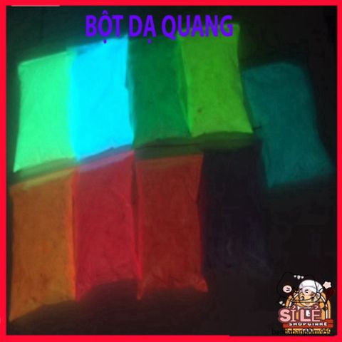 Bột Dạ Quang Phát Sáng Trong Đêm 50g/100g - Tạo Điểm Nhấn Lung Linh, Sáng Tạo Với Ánh Sáng Rực Rỡ Cực Bền, Đa Dạng Ứng Dụng