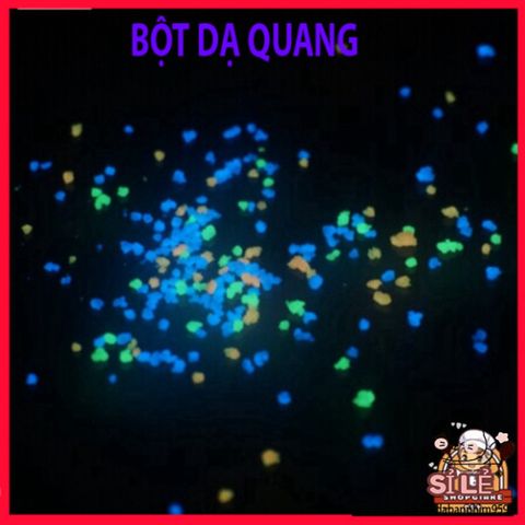 Túi Hạt Phát Sáng Dạ Quang 10g - Chất Liệu An Toàn, Sáng Lấp Lánh Cho Nghệ Thuật và Trang Trí DIY