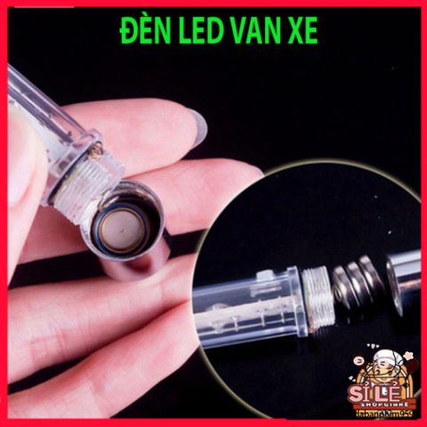 Đèn LED Trang Trí Nắp Van Xe Đạp - Nhiều Màu Sắc, Chống Thấm, Dễ Dàng Lắp Đặt, Phụ Kiện Hoàn Hảo Cho Xe Máy và Xe Đạp
