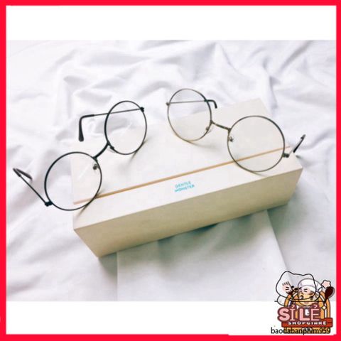 Kính Nobita Tròn Thời Trang - Kính Mát Kim Loại Chống Tia UV, Phong Cách Trẻ Trung, Độc Đáo và Dễ Thương