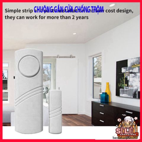 Thiết Bị Báo Động Cửa An Toàn 90dB - Chuông Cửa Magnet Tích Hợp Bảo Vệ Nhà - Giải Pháp An Ninh Cho Gia Đình