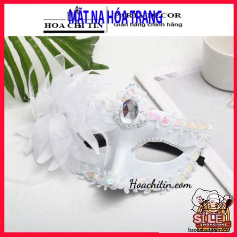 Mặt Nạ Hóa Trang Viền Ren Bông - Phụ Kiện Tiệc Tùng Halloween Độc Đáo, Lý Tưởng Cho Mọi Sự Kiện Giải Trí!