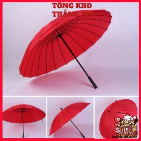 Ô Dù Đa Năng 24 Nan Chắc Chắn - Chống Nắng Mưa, Thiết Kế Gọn Nhẹ, Bảo Vệ Tia UV, Vải Bền Đẹp, Quai Đeo Thoải Mái, Bảo Hành Uy Tín
