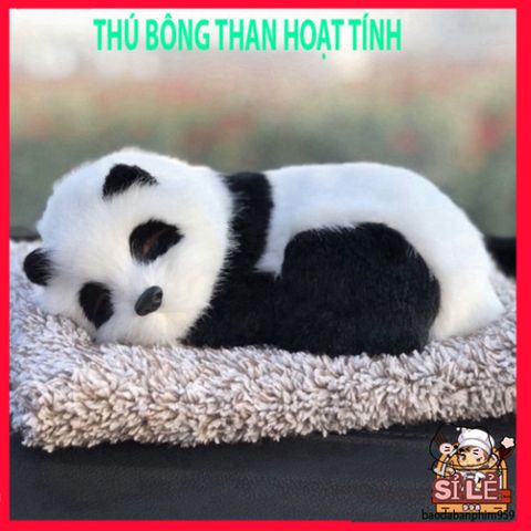 Thú Bông Khử Mùi Than Hoạt Tính Dễ Thương - Phụ Kiện Trang Trí Ô Tô và Bàn Làm Việc, Lọc Không Khí Tự Nhiên