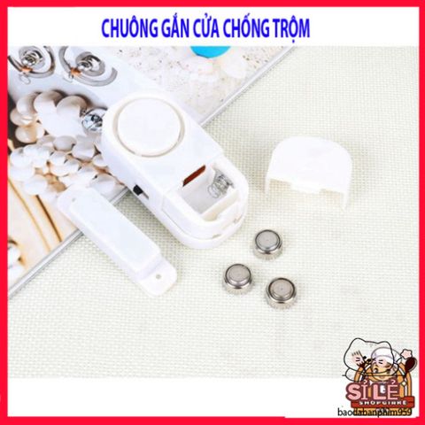 Bộ 2 Chuông Cửa Không Dây Chống Trộm RL-9805 - Thiết Bị An Ninh Tích Hợp Cảm Biến Âm Thanh 90dB, Dễ Lắp Đặt, Bảo Vệ Gia Đình