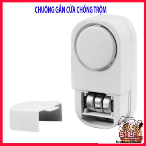 Chuông Cảm Ứng Gắn Cửa Thông Báo Chống Trộm Loại 1 - Nhỏ Gọn Âm Thanh 105dB, Bảo Vệ An Ninh Ngôi Nhà Của Bạn