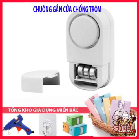 Chuông Cảm Ứng Gắn Cửa Thông Báo Chống Trộm Loại 1 - Nhỏ Gọn Âm Thanh 105dB, Bảo Vệ An Ninh Ngôi Nhà Của Bạn