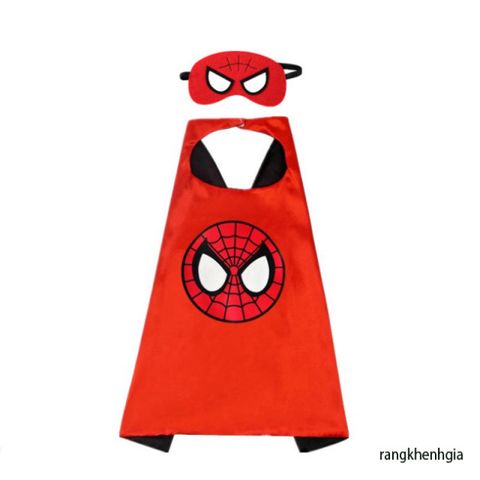 Bộ Trang Phục Áo Choàng Avengers Kèm Mặt Nạ - Siêu Anh Hùng Marvel Dành Cho Trẻ Em Hóa Trang Lễ Hội Halloween, Sinh Nhật