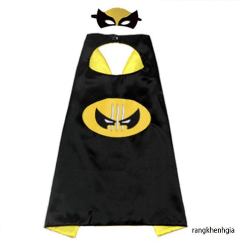 Bộ Trang Phục Áo Choàng Avengers Kèm Mặt Nạ - Siêu Anh Hùng Marvel Dành Cho Trẻ Em Hóa Trang Lễ Hội Halloween, Sinh Nhật
